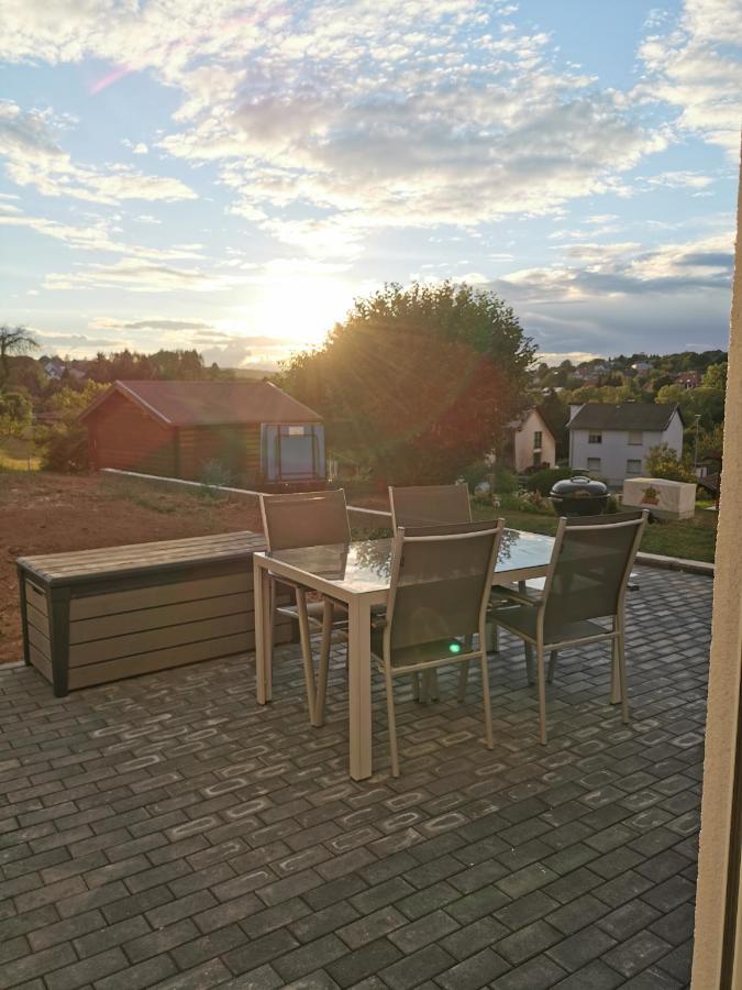 Ferienwohnung Auf Villa Hendschhof 상트벤델 외부 사진